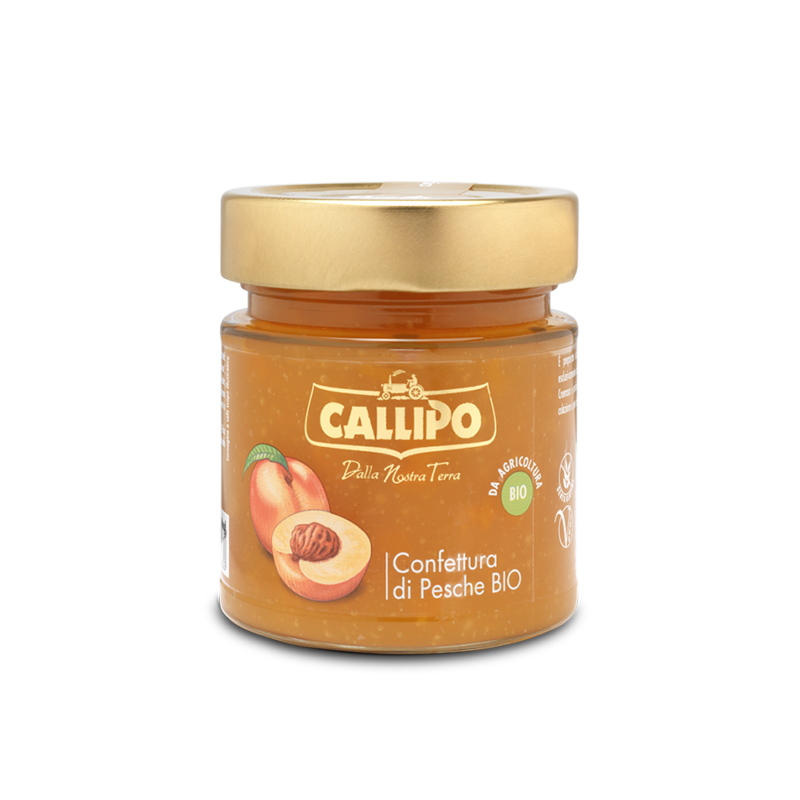 [CLP038] CONFIT PECHE BIO 280G CALLIPO