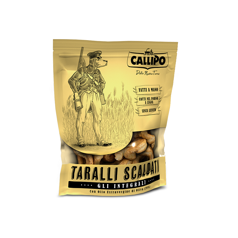 [CLP041B] TARALLI INTEGRALI 280G CALLIPO
