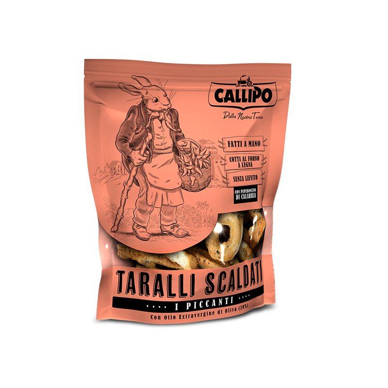 [CLP042B] TARALLI AU PIMENT - 280G