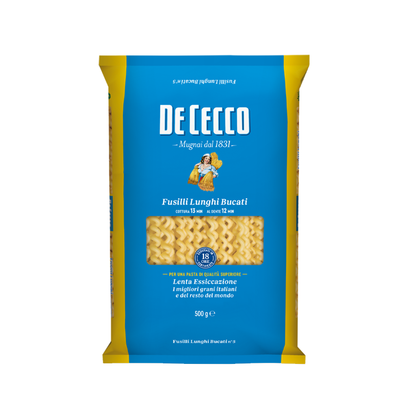 [DCC005] FUSILLI LUNGHI BUCATI N°5 - 500G