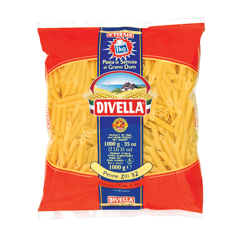 [DVL0321] PENNE ZITI N32 1KG DIVELLA