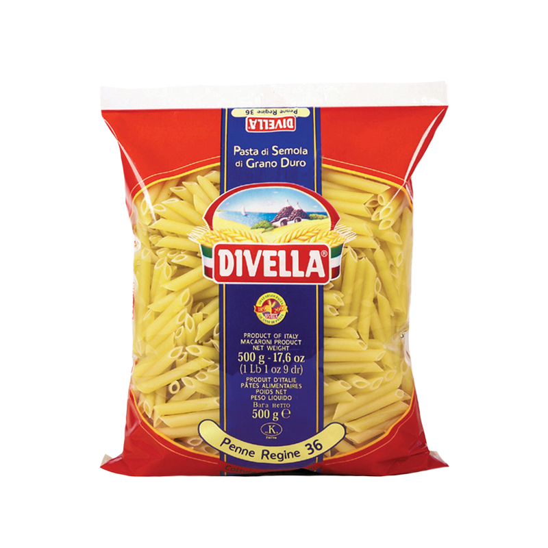 [DVL036] PENNE REGINE N36 500G DIVELLA