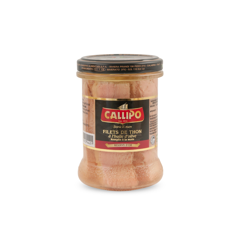 FILET DE THON A L'HUILE D'OLIVE "RISERVA ORO" - 200G