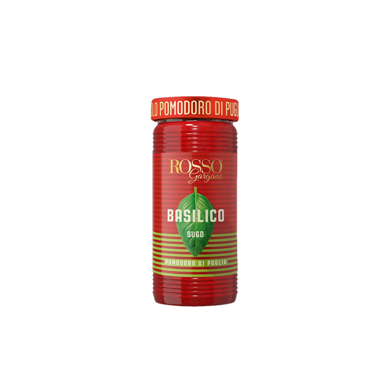 [RSG107] SAUCE BASILIC 290G ROSSO GARGA