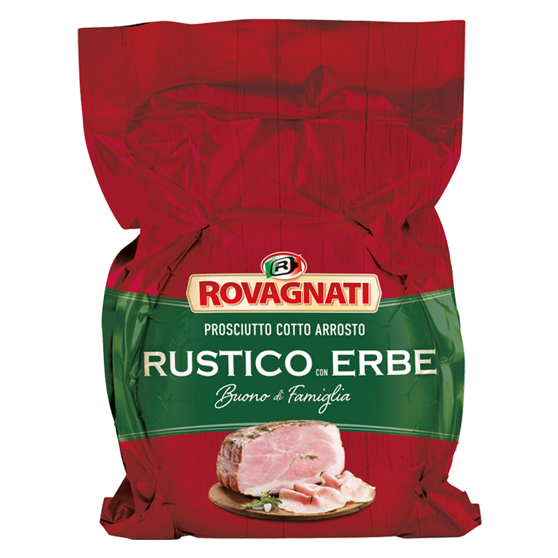PROSCIUTTO COTTO ARROSTO RUSTICO ERBE - 8,5KG
